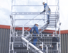 HAKI STAIRCASE AT SAINSBURYS, FLINT